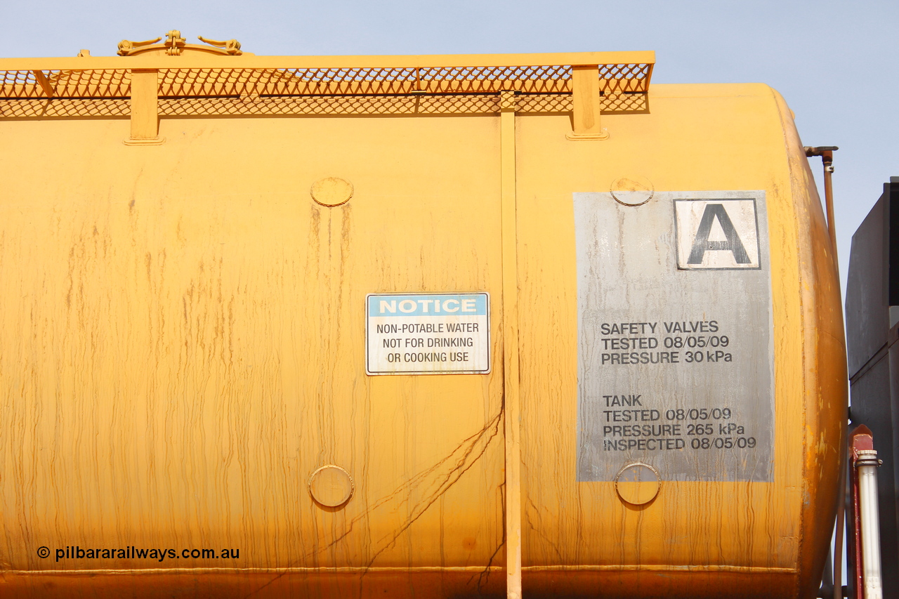 160409 IMG 7073
Parkeston, Aurizon rail grinder MMY type MMY 034, built in the USA by Loram as RG331 ~2004, imported into Australia by Queensland Rail, now Aurizon, in April 2009, detail picture. Peter Donaghy image.
Keywords: Peter-D-Image;MMY-type;MMY034;Loram-USA;RG331;rail-grinder;detail-image;