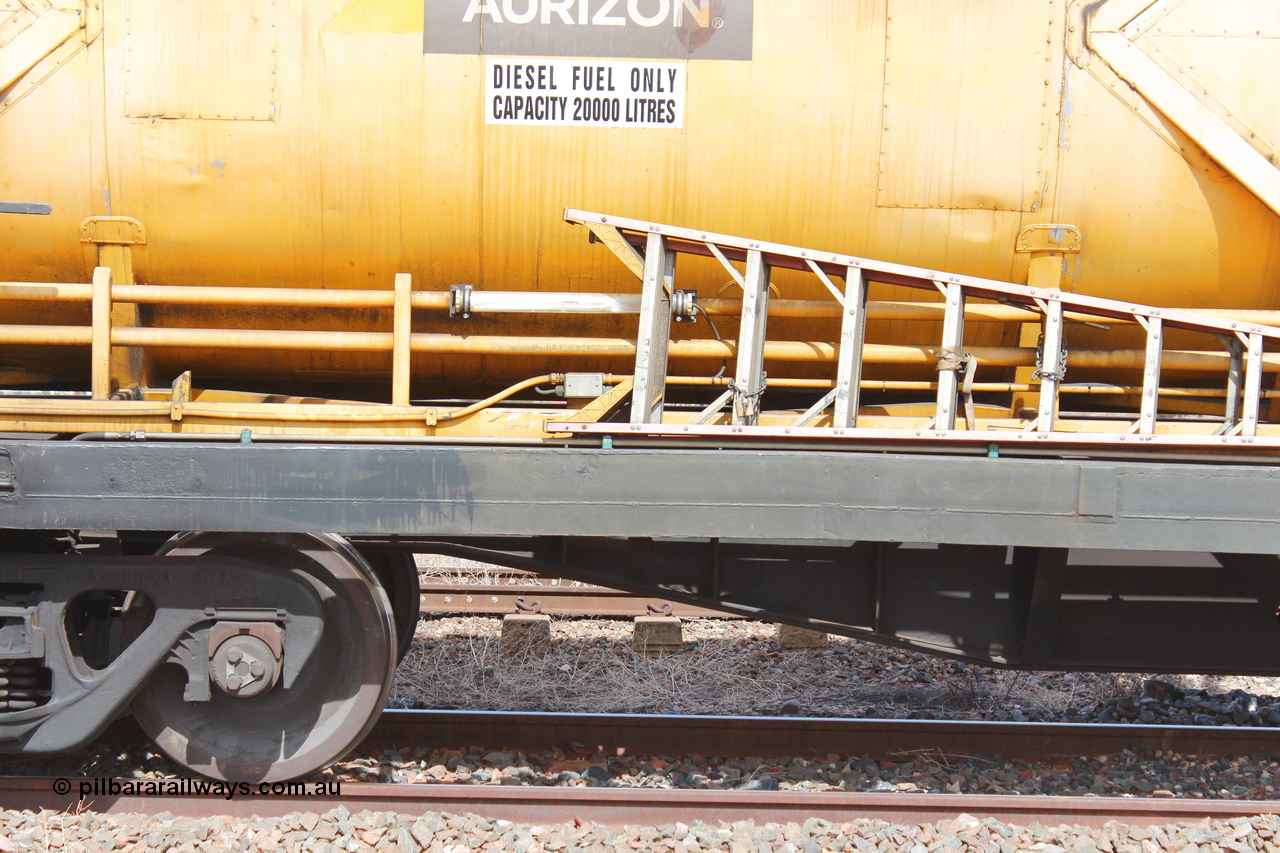 160409 IMG 7094
Parkeston, Aurizon rail grinder MMY type MMY 034, built in the USA by Loram as RG331 ~2004, imported into Australia by Queensland Rail, now Aurizon, in April 2009, detail picture. Peter Donaghy image.
Keywords: Peter-D-Image;MMY-type;MMY034;Loram-USA;RG331;rail-grinder;detail-image;