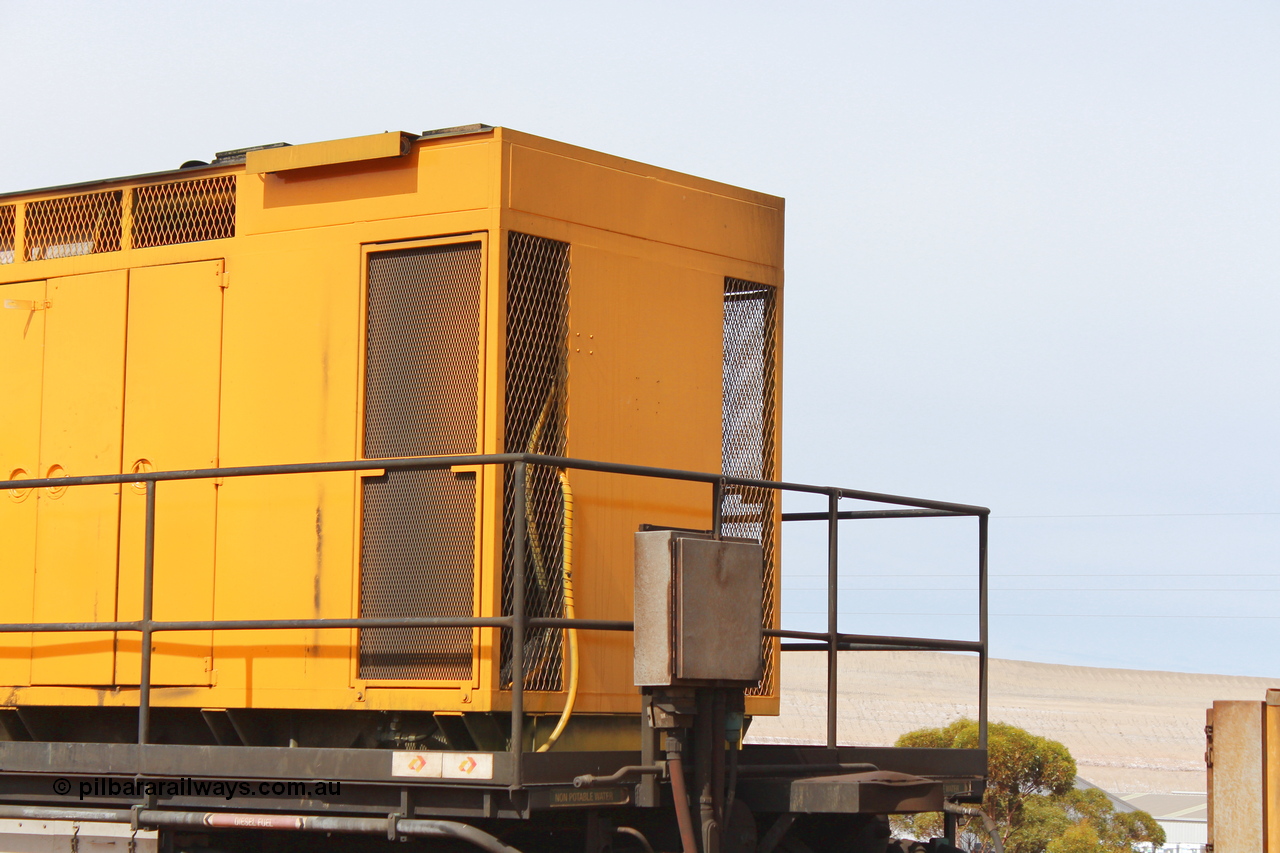 160409 IMG 7102
Parkeston, Aurizon rail grinder MMY type MMY 034, built in the USA by Loram as RG331 ~2004, imported into Australia by Queensland Rail, now Aurizon, in April 2009, detail picture. Peter Donaghy image.
Keywords: Peter-D-Image;MMY-type;MMY034;Loram-USA;RG331;rail-grinder;detail-image;