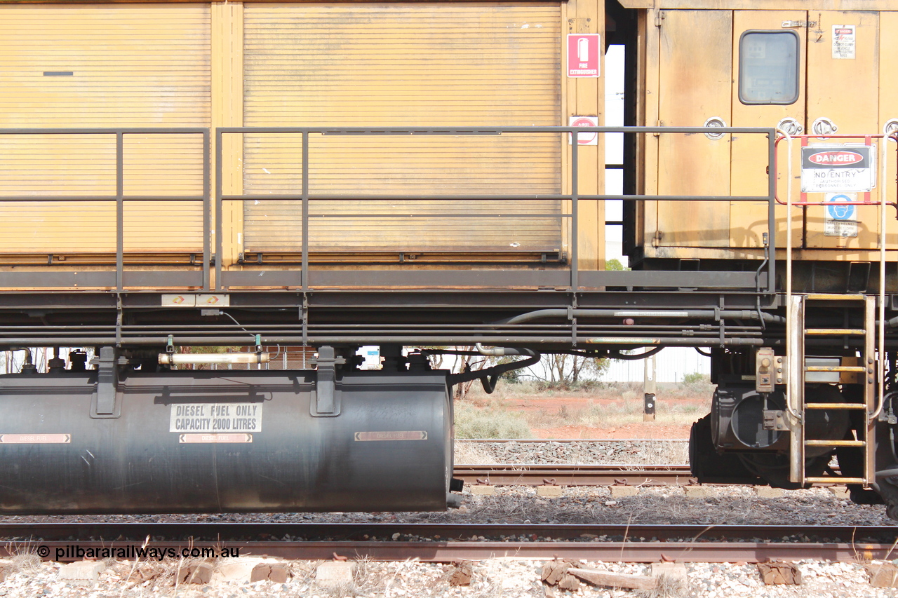 160409 IMG 7227
Parkeston, Aurizon rail grinder MMY type MMY 034, built in the USA by Loram as RG331 ~2004, imported into Australia by Queensland Rail, now Aurizon, in April 2009, detail picture. Peter Donaghy image.
Keywords: Peter-D-Image;MMY-type;MMY034;Loram-USA;RG331;rail-grinder;detail-image;