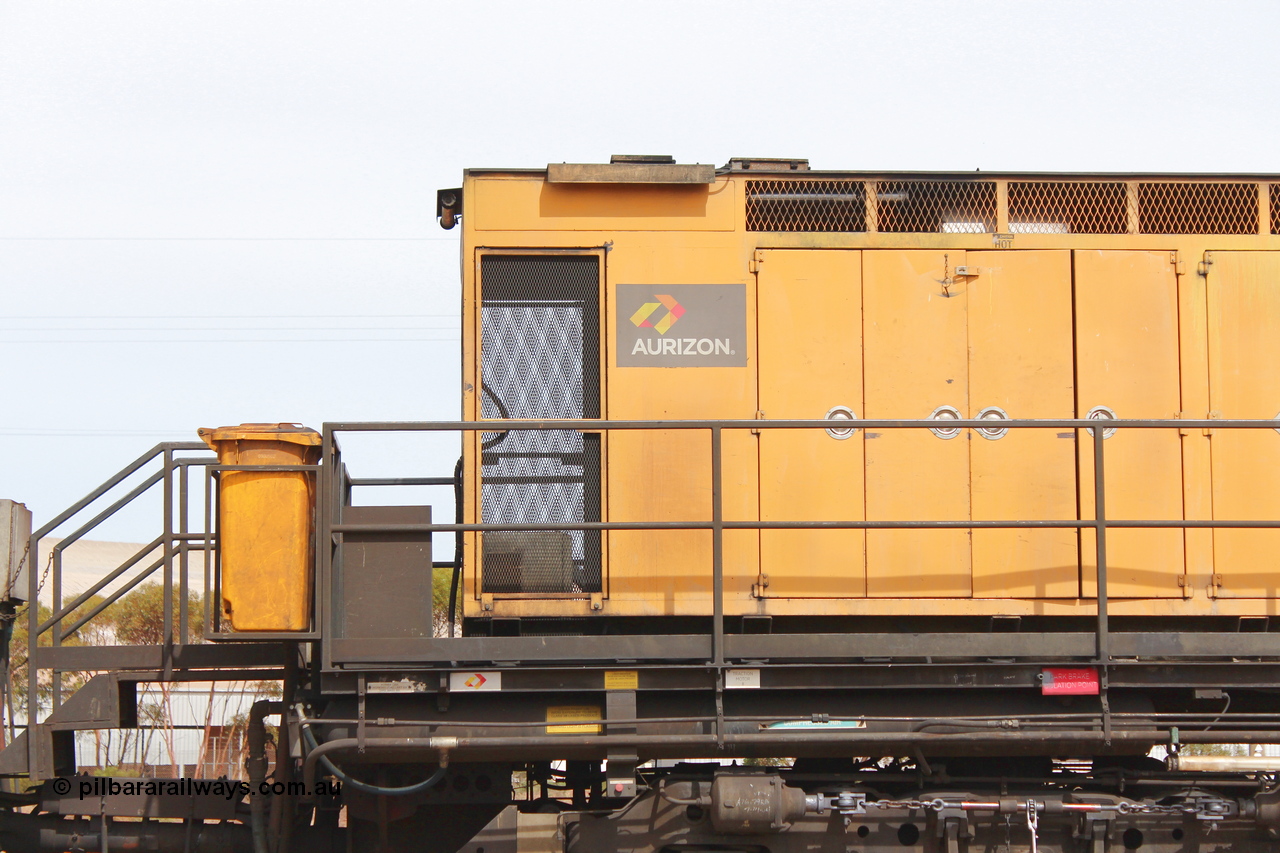 160409 IMG 7234
Parkeston, Aurizon rail grinder MMY type MMY 034, built in the USA by Loram as RG331 ~2004, imported into Australia by Queensland Rail, now Aurizon, in April 2009, detail picture. Peter Donaghy image.
Keywords: Peter-D-Image;MMY-type;MMY034;Loram-USA;RG331;rail-grinder;detail-image;