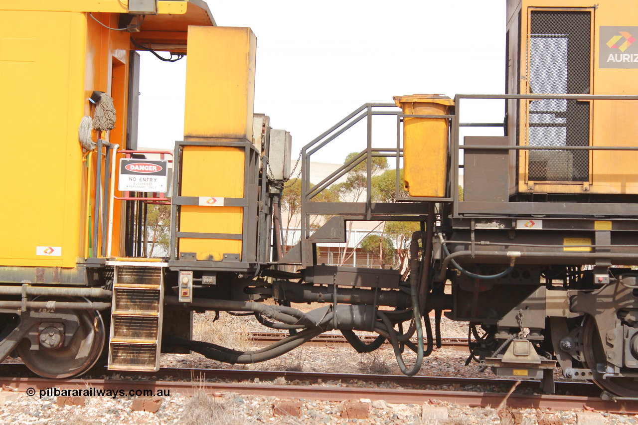 160409 IMG 7235
Parkeston, Aurizon rail grinder MMY type MMY 034, built in the USA by Loram as RG331 ~2004, imported into Australia by Queensland Rail, now Aurizon, in April 2009, detail picture. Peter Donaghy image.
Keywords: Peter-D-Image;MMY-type;MMY034;Loram-USA;RG331;rail-grinder;detail-image;