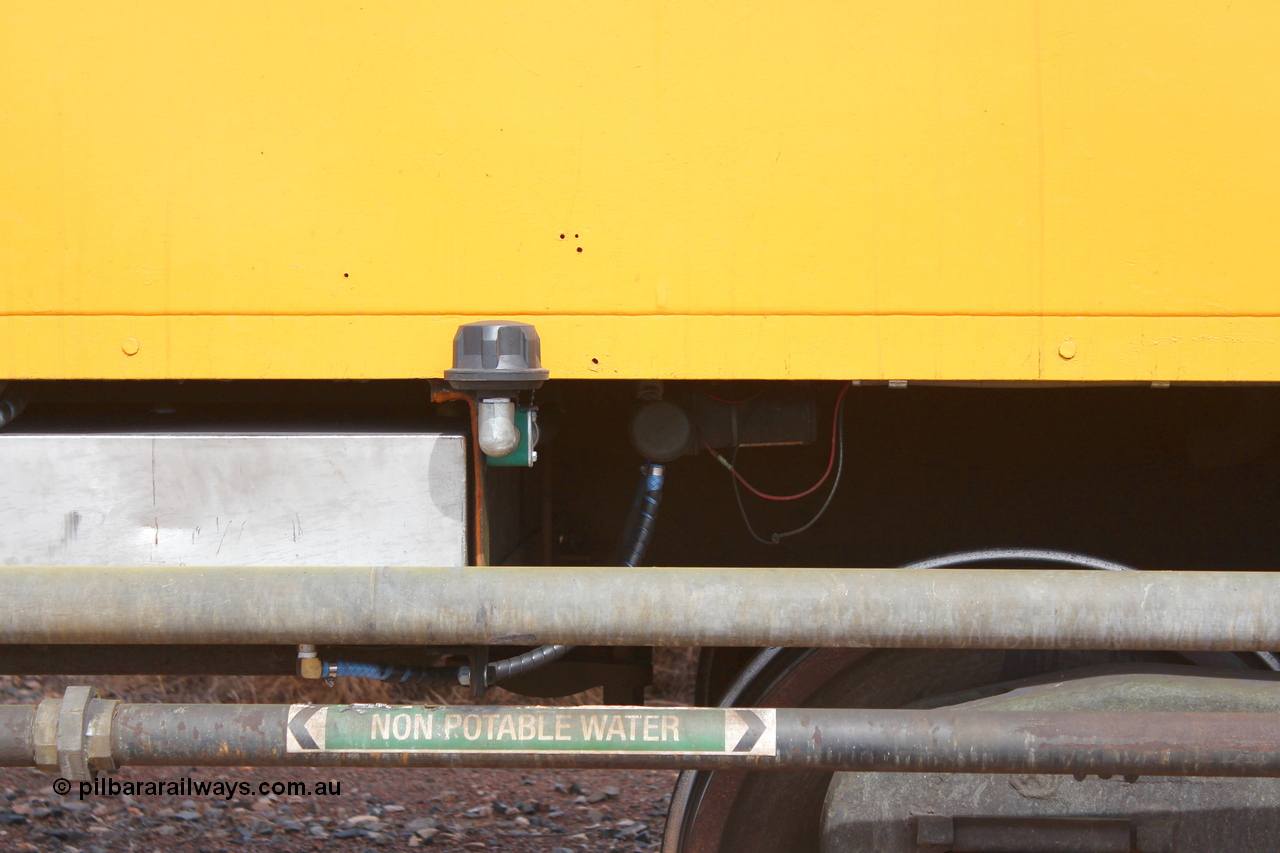 160409 IMG 7253
Parkeston, Aurizon rail grinder MMY type MMY 034, built in the USA by Loram as RG331 ~2004, imported into Australia by Queensland Rail, now Aurizon, in April 2009, detail picture. Peter Donaghy image.
Keywords: Peter-D-Image;MMY-type;MMY034;Loram-USA;RG331;rail-grinder;detail-image;