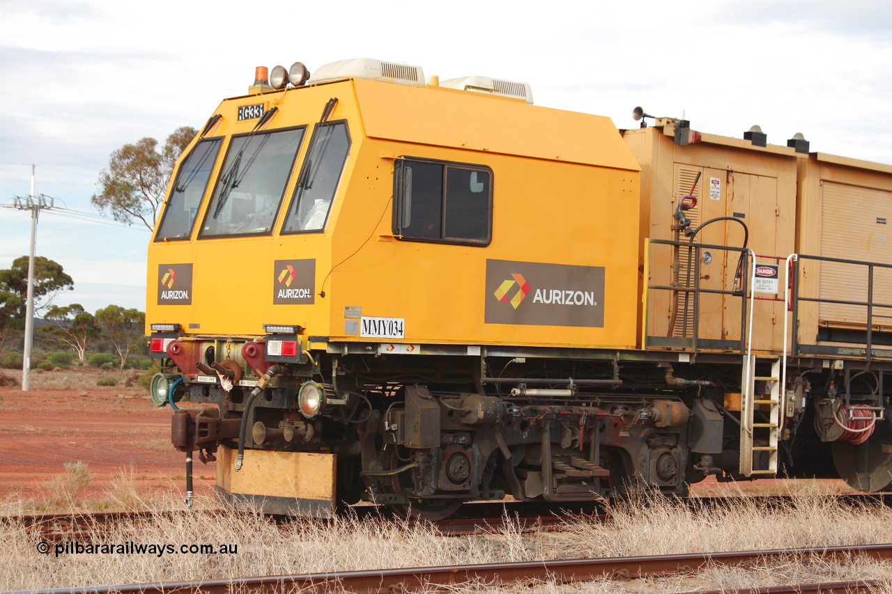 160412 IMG 7332
Parkeston, Aurizon rail grinder MMY type MMY 034, built in the USA by Loram as RG331 ~2004, imported into Australia by Queensland Rail, now Aurizon, in April 2009, detail picture. Peter Donaghy image.
Keywords: Peter-D-Image;MMY-type;MMY034;Loram-USA;RG331;rail-grinder;detail-image;