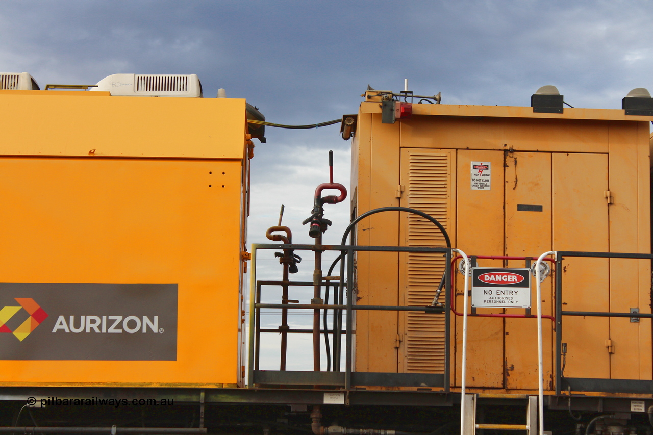 160412 IMG 7336
Parkeston, Aurizon rail grinder MMY type MMY 034, built in the USA by Loram as RG331 ~2004, imported into Australia by Queensland Rail, now Aurizon, in April 2009, detail picture. Peter Donaghy image.
Keywords: Peter-D-Image;MMY-type;MMY034;Loram-USA;RG331;rail-grinder;detail-image;