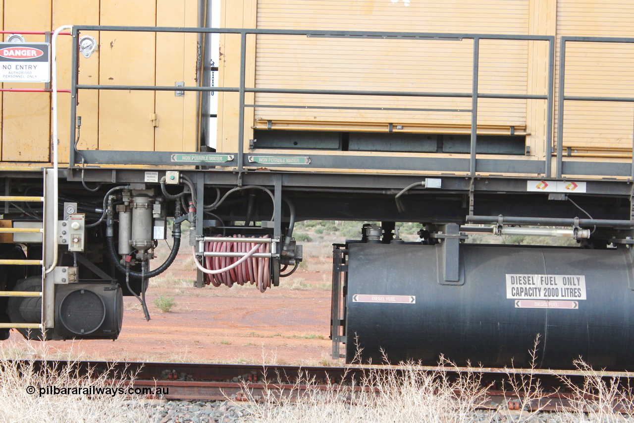 160412 IMG 7337
Parkeston, Aurizon rail grinder MMY type MMY 034, built in the USA by Loram as RG331 ~2004, imported into Australia by Queensland Rail, now Aurizon, in April 2009, detail picture. Peter Donaghy image.
Keywords: Peter-D-Image;MMY-type;MMY034;Loram-USA;RG331;rail-grinder;detail-image;