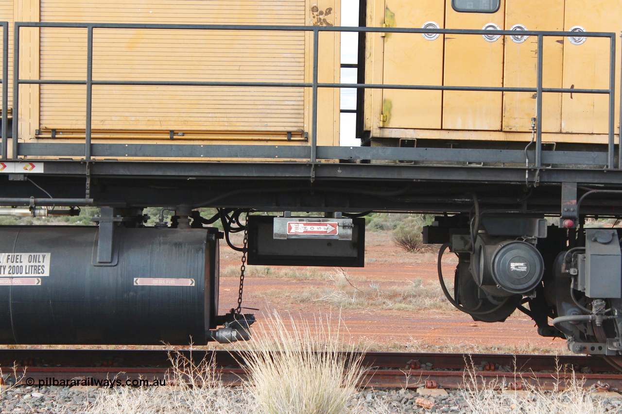 160412 IMG 7339
Parkeston, Aurizon rail grinder MMY type MMY 034, built in the USA by Loram as RG331 ~2004, imported into Australia by Queensland Rail, now Aurizon, in April 2009, detail picture. Peter Donaghy image.
Keywords: Peter-D-Image;MMY-type;MMY034;Loram-USA;RG331;rail-grinder;detail-image;