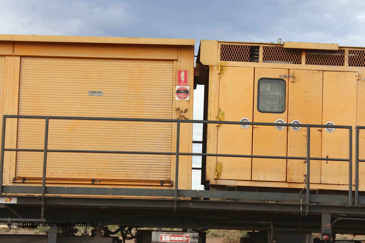 160412 IMG 7340
Parkeston, Aurizon rail grinder MMY type MMY 034, built in the USA by Loram as RG331 ~2004, imported into Australia by Queensland Rail, now Aurizon, in April 2009, detail picture. Peter Donaghy image.
Keywords: Peter-D-Image;MMY-type;MMY034;Loram-USA;RG331;rail-grinder;detail-image;