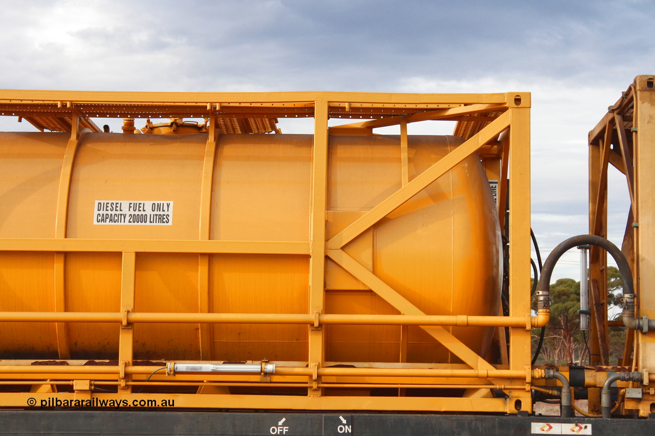 160412 IMG 7367
Parkeston, Aurizon rail grinder MMY type MMY 034, built in the USA by Loram as RG331 ~2004, imported into Australia by Queensland Rail, now Aurizon, in April 2009, detail picture. Peter Donaghy image.
Keywords: Peter-D-Image;MMY-type;MMY034;Loram-USA;RG331;rail-grinder;detail-image;