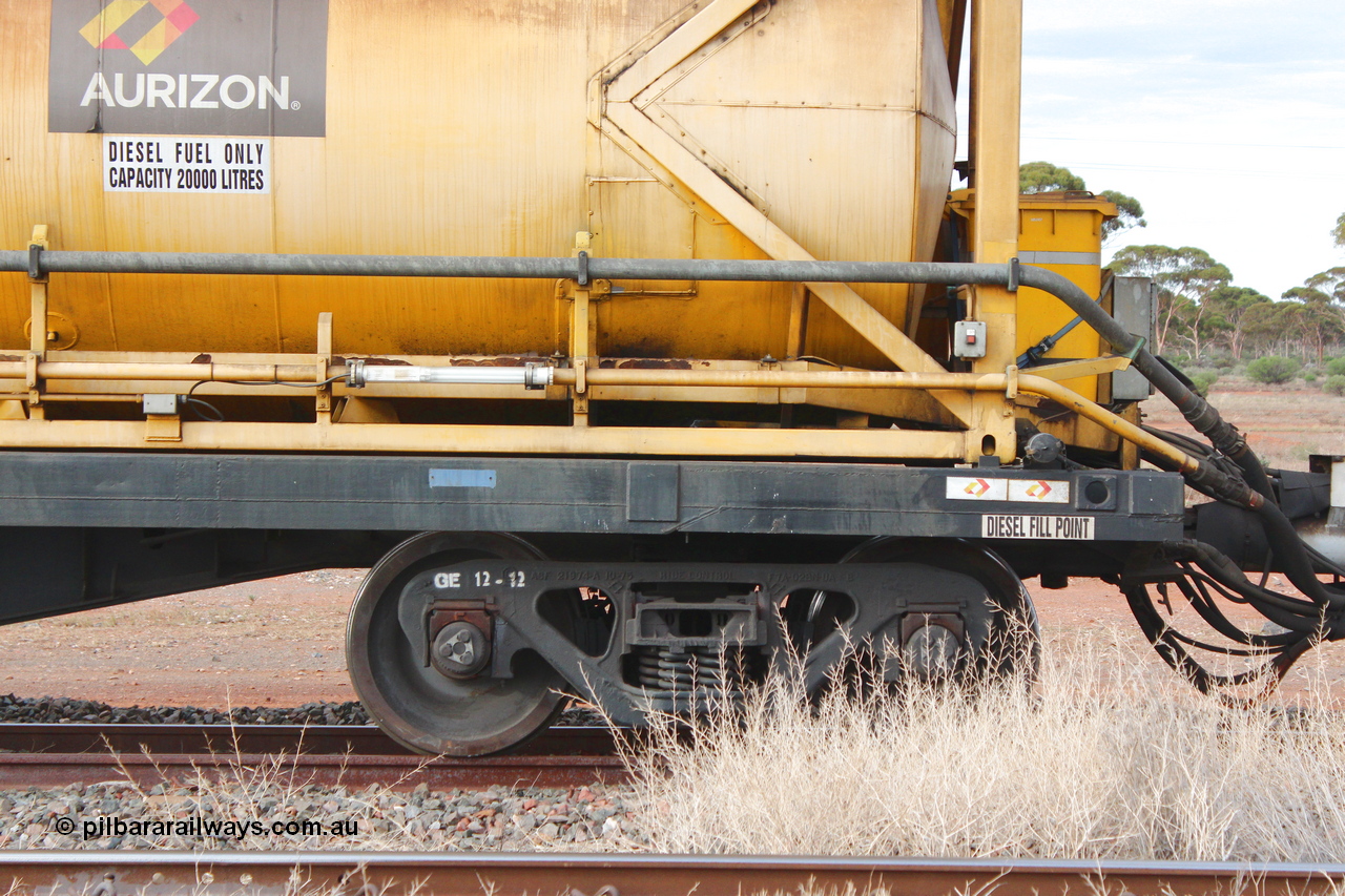 160412 IMG 7370
Parkeston, Aurizon rail grinder MMY type MMY 034, built in the USA by Loram as RG331 ~2004, imported into Australia by Queensland Rail, now Aurizon, in April 2009, detail picture. Peter Donaghy image.
Keywords: Peter-D-Image;MMY-type;MMY034;Loram-USA;RG331;rail-grinder;detail-image;