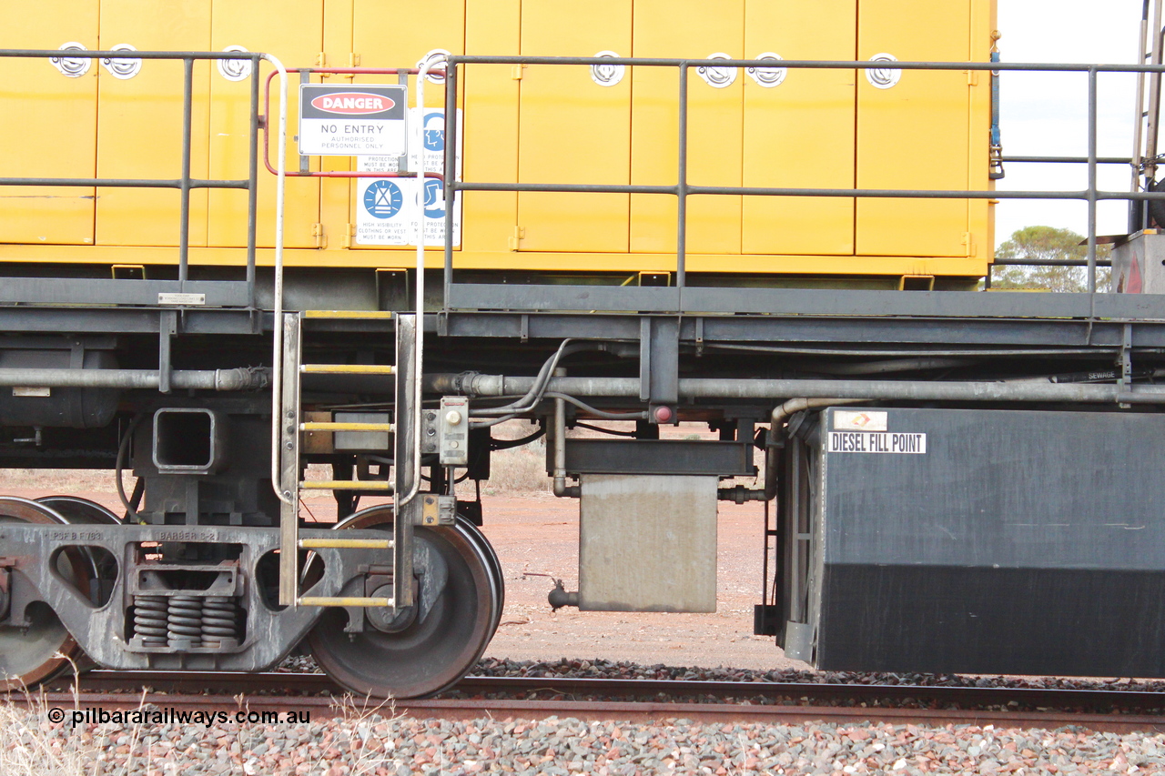 160412 IMG 7375
Parkeston, Aurizon rail grinder MMY type MMY 034, built in the USA by Loram as RG331 ~2004, imported into Australia by Queensland Rail, now Aurizon, in April 2009, detail picture. Peter Donaghy image.
Keywords: Peter-D-Image;MMY-type;MMY034;Loram-USA;RG331;rail-grinder;detail-image;