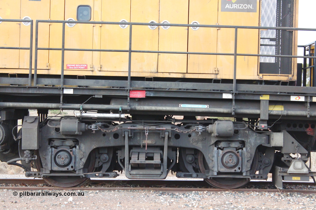 160412 IMG 7452
Parkeston, Aurizon rail grinder MMY type MMY 034, built in the USA by Loram as RG331 ~2004, imported into Australia by Queensland Rail, now Aurizon, in April 2009, detail picture. Peter Donaghy image.
Keywords: Peter-D-Image;MMY-type;MMY034;Loram-USA;RG331;rail-grinder;detail-image;