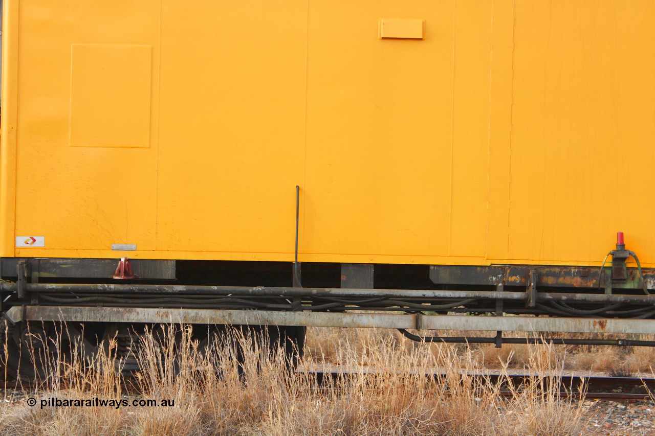 160412 IMG 7457
Parkeston, Aurizon rail grinder MMY type MMY 034, built in the USA by Loram as RG331 ~2004, imported into Australia by Queensland Rail, now Aurizon, in April 2009, detail picture. Peter Donaghy image.
Keywords: Peter-D-Image;MMY-type;MMY034;Loram-USA;RG331;rail-grinder;detail-image;