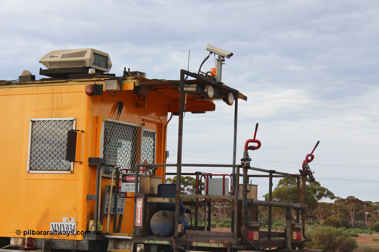 160412 IMG 7464
Parkeston, Aurizon rail grinder MMY type MMY 034, built in the USA by Loram as RG331 ~2004, imported into Australia by Queensland Rail, now Aurizon, in April 2009, detail picture. Peter Donaghy image.
Keywords: Peter-D-Image;MMY-type;MMY034;Loram-USA;RG331;rail-grinder;detail-image;