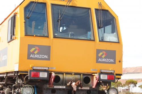 160409 IMG 7023
Parkeston, Aurizon rail grinder MMY type MMY 034, built in the USA by Loram as RG331 ~2004, imported into Australia by Queensland Rail, now Aurizon, in April 2009, detail picture. Peter Donaghy image.
Keywords: Peter-D-Image;MMY-type;MMY034;Loram-USA;RG331;rail-grinder;detail-image;
