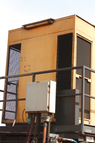 160409 IMG 7049
Parkeston, Aurizon rail grinder MMY type MMY 034, built in the USA by Loram as RG331 ~2004, imported into Australia by Queensland Rail, now Aurizon, in April 2009, detail picture. Peter Donaghy image.
Keywords: Peter-D-Image;MMY-type;MMY034;Loram-USA;RG331;rail-grinder;detail-image;