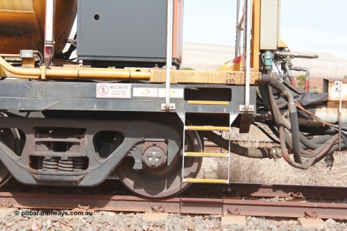 160409 IMG 7070
Parkeston, Aurizon rail grinder MMY type MMY 034, built in the USA by Loram as RG331 ~2004, imported into Australia by Queensland Rail, now Aurizon, in April 2009, detail picture. Peter Donaghy image.
Keywords: Peter-D-Image;MMY-type;MMY034;Loram-USA;RG331;rail-grinder;detail-image;