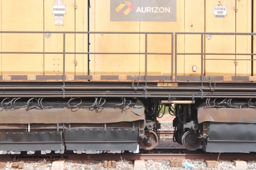 160409 IMG 7211
Parkeston, Aurizon rail grinder MMY type MMY 034, built in the USA by Loram as RG331 ~2004, imported into Australia by Queensland Rail, now Aurizon, in April 2009, detail picture. Peter Donaghy image.
Keywords: Peter-D-Image;MMY-type;MMY034;Loram-USA;RG331;rail-grinder;detail-image;