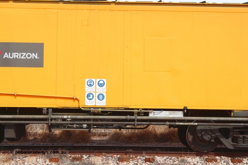 160409 IMG 7242
Parkeston, Aurizon rail grinder MMY type MMY 034, built in the USA by Loram as RG331 ~2004, imported into Australia by Queensland Rail, now Aurizon, in April 2009, detail picture. Peter Donaghy image.
Keywords: Peter-D-Image;MMY-type;MMY034;Loram-USA;RG331;rail-grinder;detail-image;