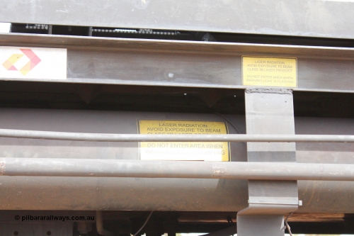 160409 IMG 7255
Parkeston, Aurizon rail grinder MMY type MMY 034, built in the USA by Loram as RG331 ~2004, imported into Australia by Queensland Rail, now Aurizon, in April 2009, detail picture. Peter Donaghy image.
Keywords: Peter-D-Image;MMY-type;MMY034;Loram-USA;RG331;rail-grinder;detail-image;