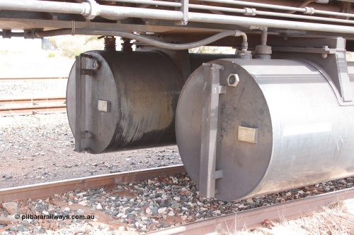 160409 IMG 7264
Parkeston, Aurizon rail grinder MMY type MMY 034, built in the USA by Loram as RG331 ~2004, imported into Australia by Queensland Rail, now Aurizon, in April 2009, detail picture. Peter Donaghy image.
Keywords: Peter-D-Image;MMY-type;MMY034;Loram-USA;RG331;rail-grinder;detail-image;