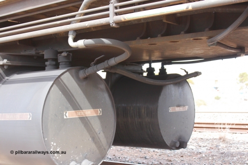 160409 IMG 7268
Parkeston, Aurizon rail grinder MMY type MMY 034, built in the USA by Loram as RG331 ~2004, imported into Australia by Queensland Rail, now Aurizon, in April 2009, detail picture. Peter Donaghy image.
Keywords: Peter-D-Image;MMY-type;MMY034;Loram-USA;RG331;rail-grinder;detail-image;