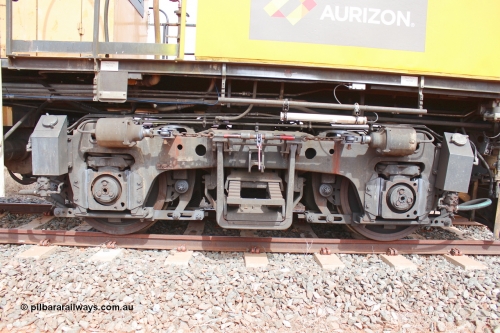 160409 IMG 7286
Parkeston, Aurizon rail grinder MMY type MMY 034, built in the USA by Loram as RG331 ~2004, imported into Australia by Queensland Rail, now Aurizon, in April 2009, detail picture. Peter Donaghy image.
Keywords: Peter-D-Image;MMY-type;MMY034;Loram-USA;RG331;rail-grinder;detail-image;