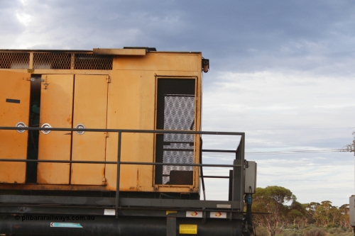 160412 IMG 7344
Parkeston, Aurizon rail grinder MMY type MMY 034, built in the USA by Loram as RG331 ~2004, imported into Australia by Queensland Rail, now Aurizon, in April 2009, detail picture. Peter Donaghy image.
Keywords: Peter-D-Image;MMY-type;MMY034;Loram-USA;RG331;rail-grinder;detail-image;