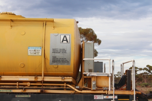 160412 IMG 7353
Parkeston, Aurizon rail grinder MMY type MMY 034, built in the USA by Loram as RG331 ~2004, imported into Australia by Queensland Rail, now Aurizon, in April 2009, detail picture. Peter Donaghy image.
Keywords: Peter-D-Image;MMY-type;MMY034;Loram-USA;RG331;rail-grinder;detail-image;
