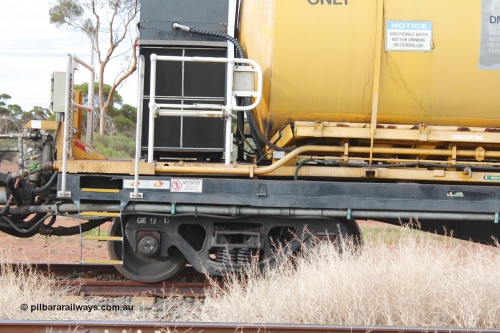 160412 IMG 7355
Parkeston, Aurizon rail grinder MMY type MMY 034, built in the USA by Loram as RG331 ~2004, imported into Australia by Queensland Rail, now Aurizon, in April 2009, detail picture. Peter Donaghy image.
Keywords: Peter-D-Image;MMY-type;MMY034;Loram-USA;RG331;rail-grinder;detail-image;