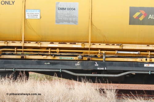 160412 IMG 7357
Parkeston, Aurizon rail grinder MMY type MMY 034, built in the USA by Loram as RG331 ~2004, imported into Australia by Queensland Rail, now Aurizon, in April 2009, detail picture. Peter Donaghy image.
Keywords: Peter-D-Image;MMY-type;MMY034;Loram-USA;RG331;rail-grinder;detail-image;
