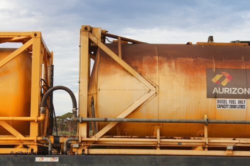 160412 IMG 7369
Parkeston, Aurizon rail grinder MMY type MMY 034, built in the USA by Loram as RG331 ~2004, imported into Australia by Queensland Rail, now Aurizon, in April 2009, detail picture. Peter Donaghy image.
Keywords: Peter-D-Image;MMY-type;MMY034;Loram-USA;RG331;rail-grinder;detail-image;