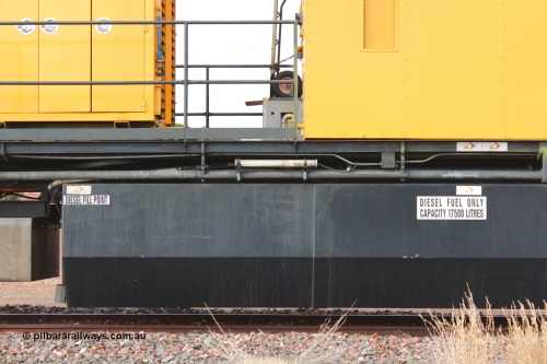 160412 IMG 7377
Parkeston, Aurizon rail grinder MMY type MMY 034, built in the USA by Loram as RG331 ~2004, imported into Australia by Queensland Rail, now Aurizon, in April 2009, detail picture. Peter Donaghy image.
Keywords: Peter-D-Image;MMY-type;MMY034;Loram-USA;RG331;rail-grinder;detail-image;