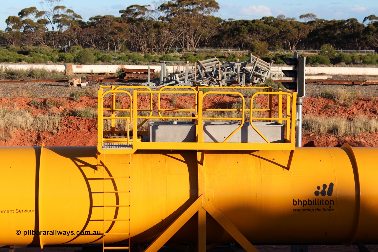 140413 IMG 1951
CSA sulphuric acid tank, new style loading platform fitted on an Acid Plant Management Services WA made CSA tank. Peter Donaghy image.
Keywords: Peter-D-Image;CSA-type;AQHY-type;