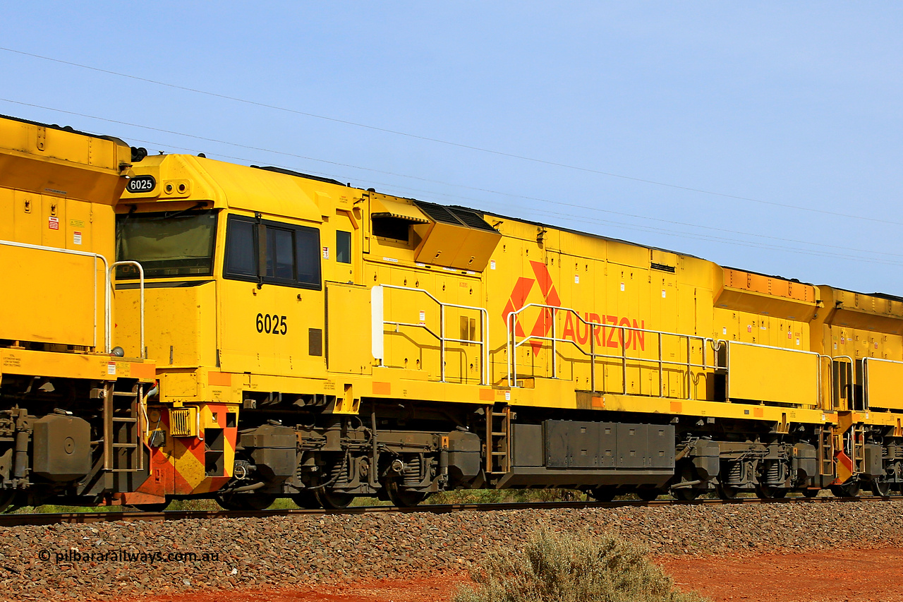 231020 8141
Parkeston, 6020 class locomotive 6025 was built by Goninan NSW as a GE C44ACi model with serial number R0093-11 / 12-478 in 2012 and trails on 4UP1 along the mainline at Parkeston enroute to Kwinana, 20th of October 2023.
Keywords: 6020-class;6025;Goninan-NSW;GE;C44ACi;R0093-11/12-478;