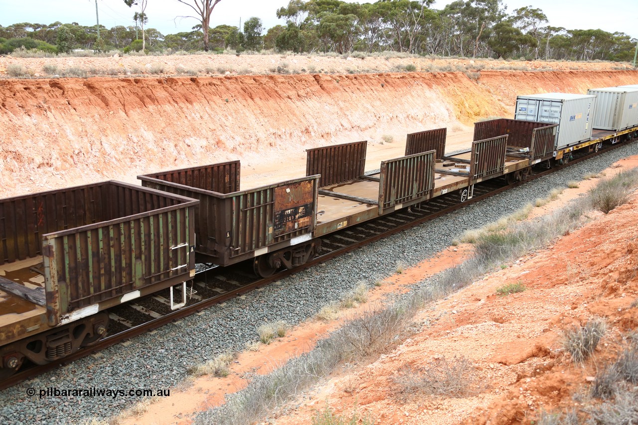 160524 4028
Binduli, Melbourne bound steel train service 3PM4, RKWY 2289, empty, built by Comeng Victoria in 1970 as type GOX, recoded to AOOX, then ROOX.
Keywords: RKWY-type;RKWY2289;Comeng-Vic;GOX-type;AOOX-type;ROOX-type;