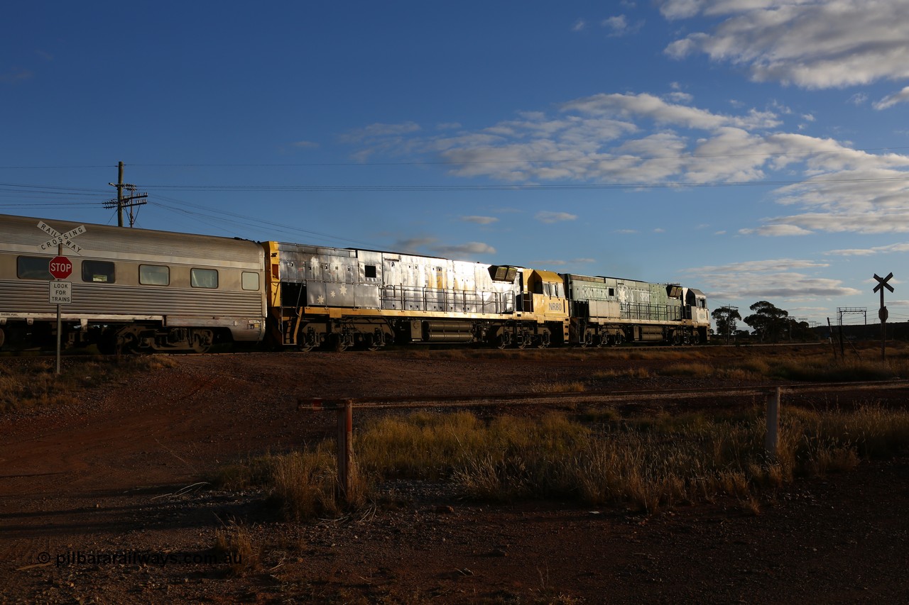 160529 9082
Parkeston, 7MP7 priority service train, Goninan built GE model Cv40-9i NR class unit NR 84 serial 7250-04/97-286 wears the Southern Spirit livery and is known as the Minty.
Keywords: NR-class;NR80;Goninan;GE;Cv40-9i;7250-03/97-282;