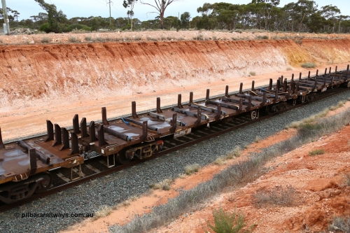 160524 4047
Binduli, Melbourne bound steel train service 3PM4, RKQF 60229, empty slab steel waggon, originally a Tulloch NSW built louvre van type JLY/X from 1969-70, NLJY/X, converted at Bathurst Workshops to NQRX in 1988, then in 1989/90 to NKQF.
Keywords: RKQF-type;RKQF60229;Tulloch-Ltd-NSW;JLY-type;