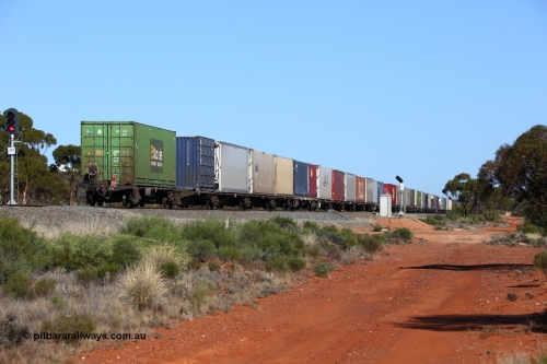 160530 9283
Binduli, 7SP3 intermodal service, RRAY 7219
Keywords: RRAY-type;RRAY7219;ABB-Engineering-NSW;