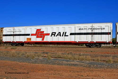 100603 9020
Parkeston, SCT train 3MP9, PBGY type covered van PBGY 0118 Multi-Freighter, one of eighty units built by Gemco WA in 2008.
Keywords: PBGY-type;PBGY0118;Gemco-WA;