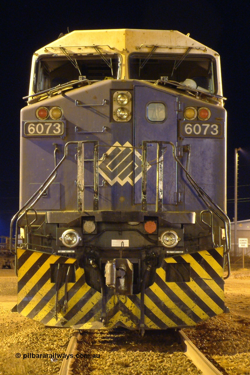 040817 011826r
Nelson Point, Wheel Lathe, BHP GE AC6000 unit 6073 'Fortescue' serial 51065 wait collection following a wheel turn. 17th August 2004.
Keywords: 6073;GE;AC6000;51065;